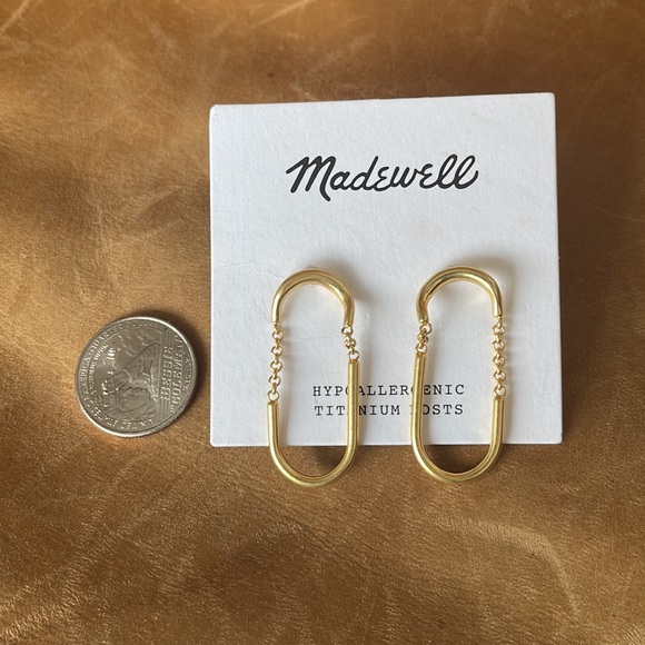 Madewell earrings. New - Picture 3 of 4
